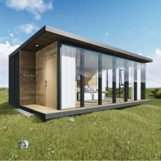 Mẫu nhà lắp ghép panel không gian mở