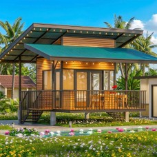 Mẫu nhà lắp ghép nghỉ dưỡng đẹp