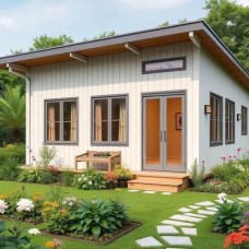Nhà lắp ghép sân vườn tại Thủ Đức