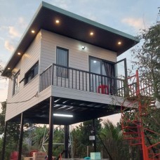 Thi công nhà sàn lắp ghép tại Bàu Bàng