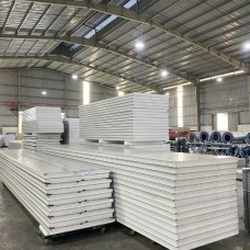 Xưởng sản xuất panel cho nhà lắp ghép tại Bình Dương