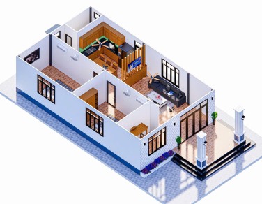XEM MẪU THIẾT KẾ NHÀ LẮP GHÉP BÌNH NAM