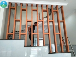 Công trình lam hộp trang trí tại Tân Uyên